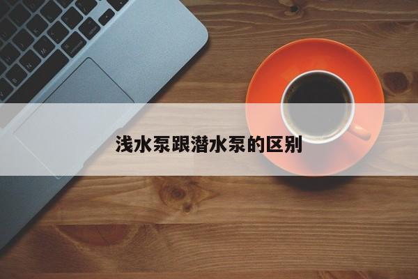 淺水泵跟潛水泵的區(qū)別